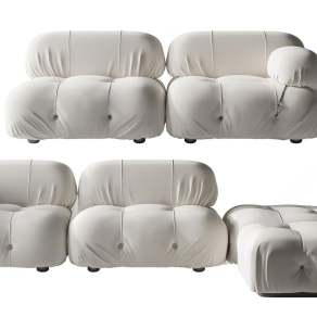 现代沙发组合3D模型下载